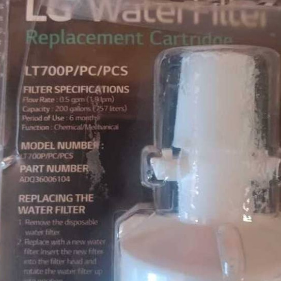 LG LT700PC Refrigerator Water Filter (New, Open Packaged Item) - Picture 6 of 7